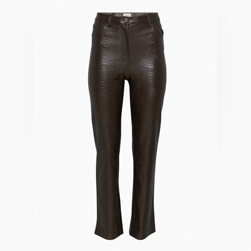 Aritzia Melina Python Pants (Run Small) - image 8